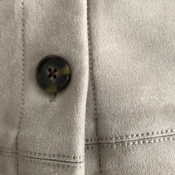 Rarely Worn Ann Taylor Suede A-Line Midi Skirt - Picture 7 of 7